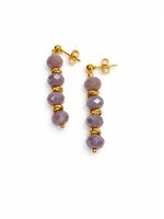 Ohrringe Manu Bracelets and More Dame Lumina in Stahl Cristallo KR13G-GL